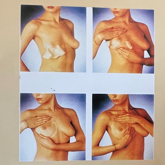 NWT Sexy Lace Adhesive Invisible Bra Breathable Strapless Blackless Bra - Picture 5 of 11